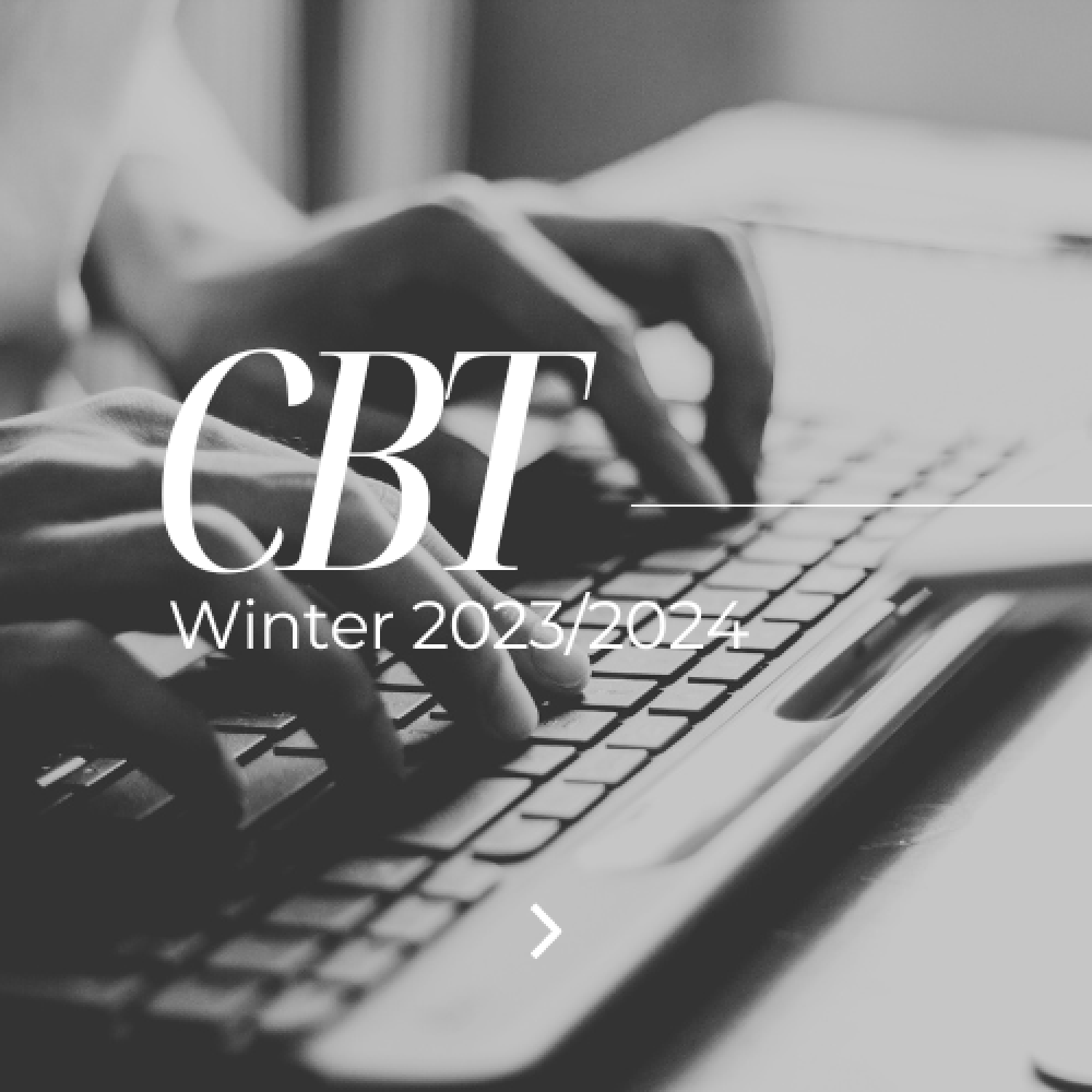 Winter 2023/2024 CBT’s Due!