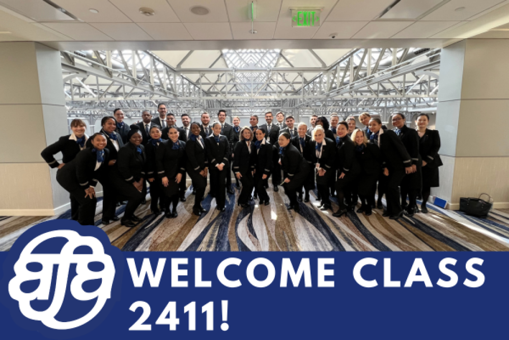 AFA Welcomes Class 2411!