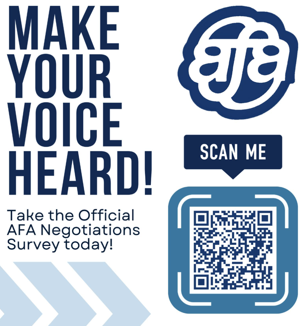 Your Voice Shapes our Future, Complete the Negotiations Survey by September 3rd