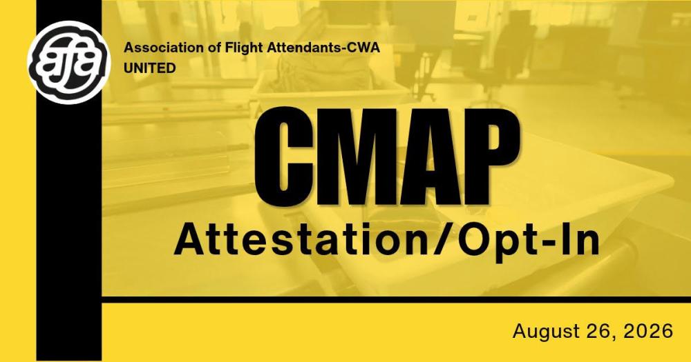 CMAP Attestation (opt-in) Opens September 1