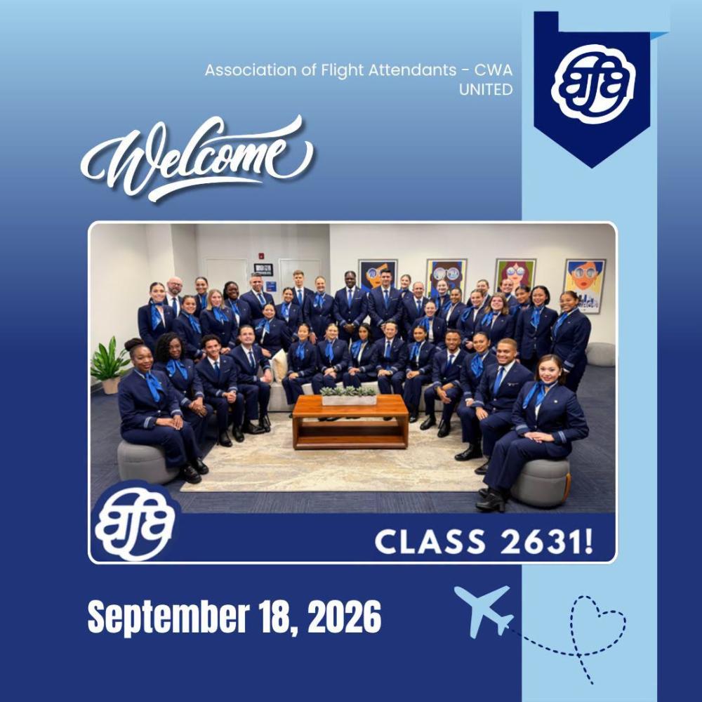 Welcoming Our Newest Members - Class 2631